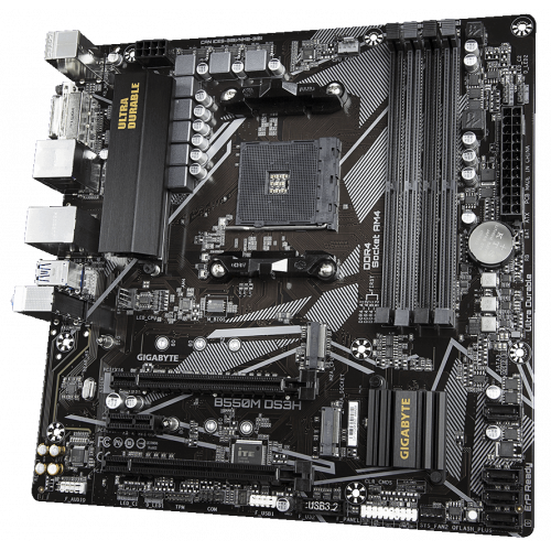 Материнська плата Gigabyte B550 AMD Socket AM4 Купити в Україні