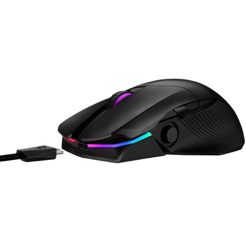 Мишка ASUS ROG Chakram WL Black (90MP01K0-BMUA00) Купити в Україні