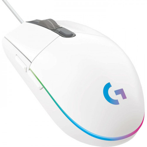 Мишка Logitech G203 Lightsync USB White (910-005797) Купити в Україні