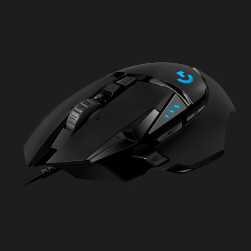 Мишка Logitech G502 Gaming Mouse Hero USB RGB Black (910-005471) Купити в Україні