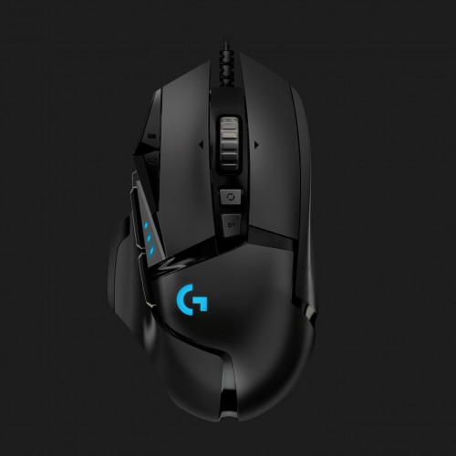 Мишка Logitech G502 Gaming Mouse Hero USB RGB Black (910-005471) Купити в Україні