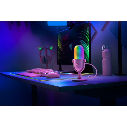 Мікрофон RAZER Seiren V3 Chroma, Quartz (RZ19-05060300-R3M1) Купити в Україні