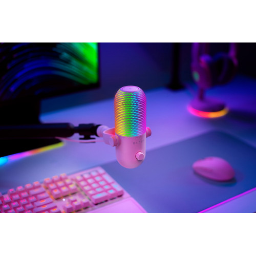 Мікрофон RAZER Seiren V3 Chroma, Quartz (RZ19-05060300-R3M1) Купити в Україні