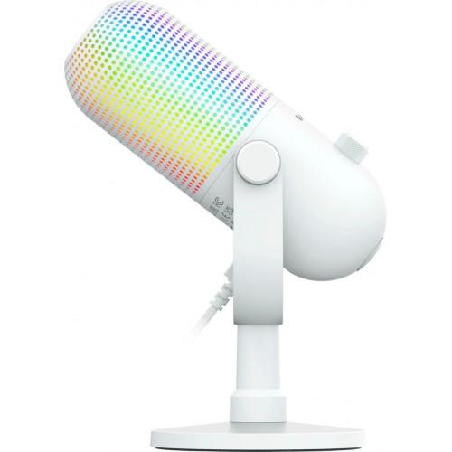 Мікрофон RAZER Seiren V3 Chroma, White (RZ19-05060200-R3M1) Купити в Україні