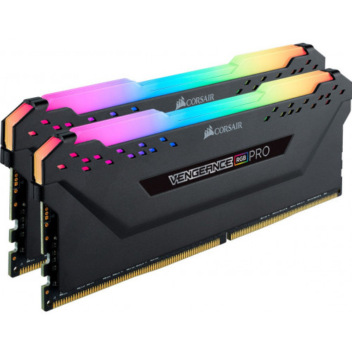 Оперативна пам'ять DDR4 2x16GB 3200MHz Corsair Vengeance RGB Pro Black (CMW32GX4M2E3200C16) Купити в Україні