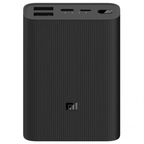Універсальна мобільна батарея Xiaomi Power Bank 3 Ultra Compact Black 10000mAh (PB1022ZM) Black Купити в Україні