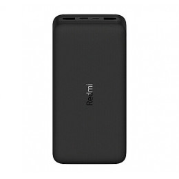 Універсальна мобільна батарея Xiaomi Redmi Power Bank 20000mAh Quick Charge 18W Black (PB200LZM)