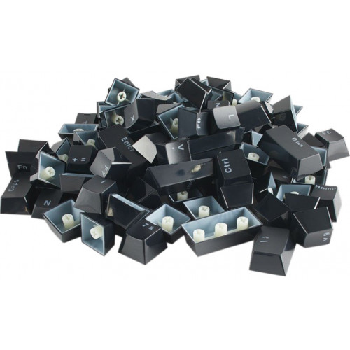 Набір кейкапів GLORIOUS ABS - DS104 Key - US layout, black (G-104-Black) Купити в Україні