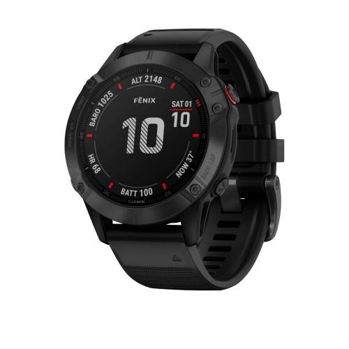 Смарт-годинник Garmin Fenix 6 Pro Black (010-02158-02) Купити в Україні