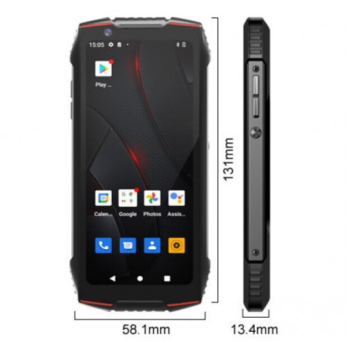 Смартфон Cubot KingKong Mini 3 6/128Gb Black/Red Купити в Україні