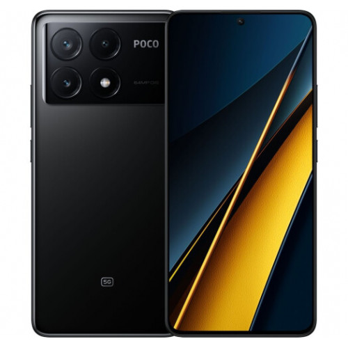 Смартфон Poco X6 Pro 5G 12/512Gb Black Купити в Україні