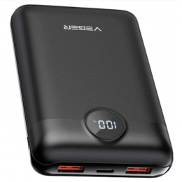 Універсальна батарея VEGER POWERBANK V2053 20000mAh Black