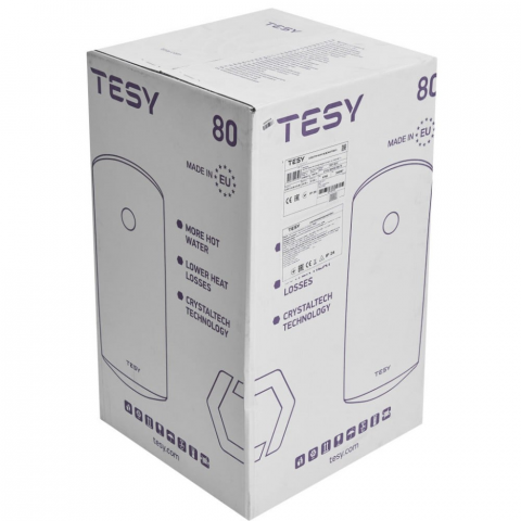 Водонагрівач (бойлер) електричний накопичувальний Tesy Dry (CTVOL 80 44 16D D06 TR) Купити в Україні