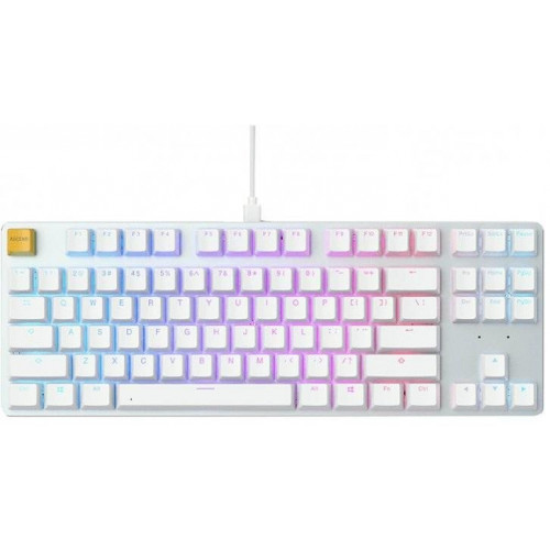 Клавіатура GLORIOUS GMMK TKL, white (GLO-GMMK-TKL-BRN-W) Купити в Україні