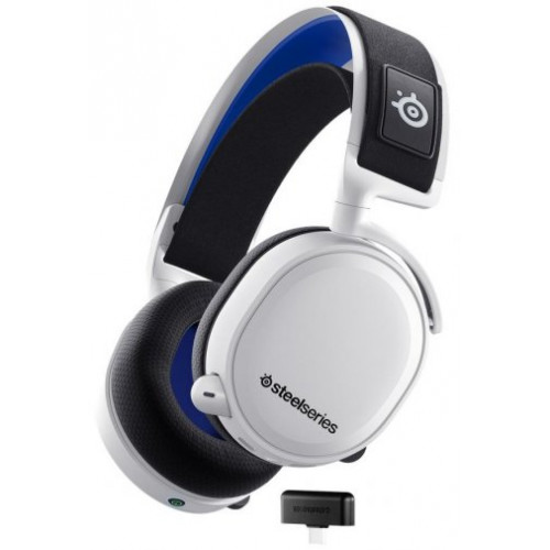 Гарнітура STEELSERIES Arctis 7P+ Wireless, white for PS5 (61471) Купити в Україні