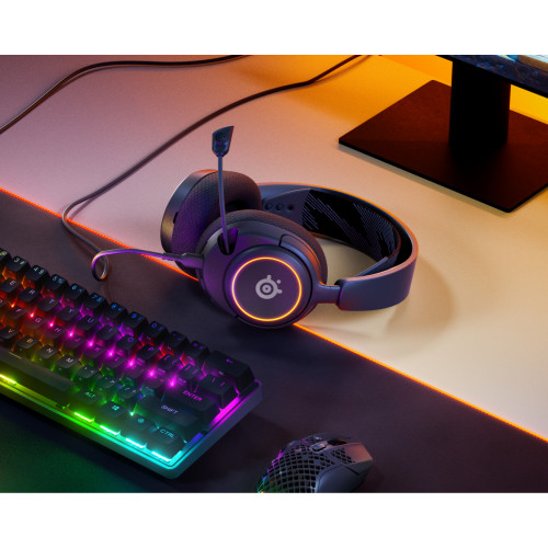 Гарнітура STEELSERIES Arctis Nova 3, black (61631) Купити в Україні