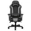 Крісло DXRacer King (GC-K99-NG-A3-01-NVF) (чорне-сіре) PU, алюмінієва основа Купити в Україні