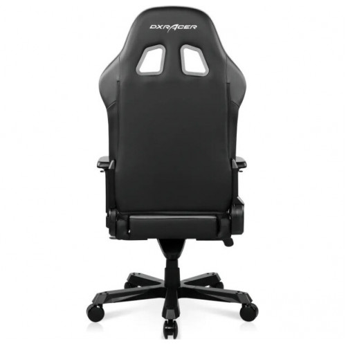 Крісло DXRacer King (GC-K99-NG-A3-01-NVF) (чорне-сіре) PU, алюмінієва основа Купити в Україні