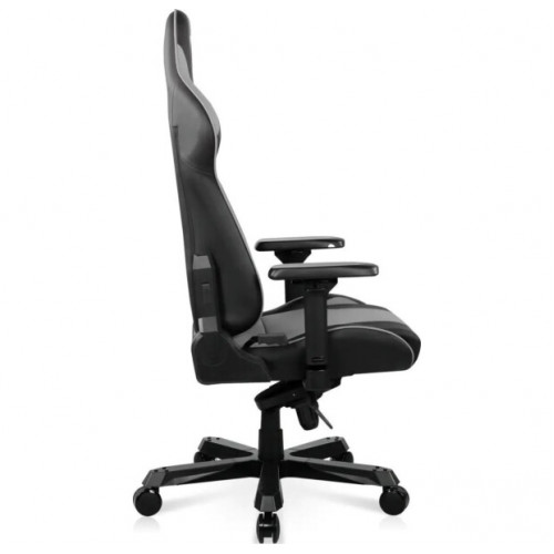 Крісло DXRacer King (GC-K99-NG-A3-01-NVF) (чорне-сіре) PU, алюмінієва основа Купити в Україні