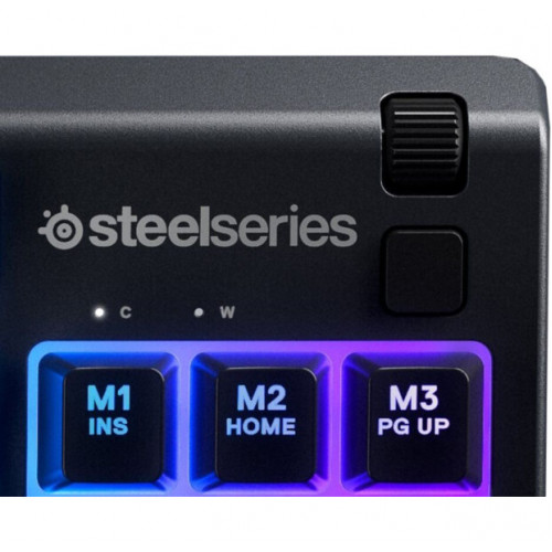 Клавіатура STEELSERIES APEX 3 TKL (64831) Купити в Україні