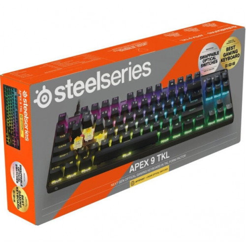 Клавіатура механічна STEELSERIES APEX 9, TKL (64847) Купити в Україні