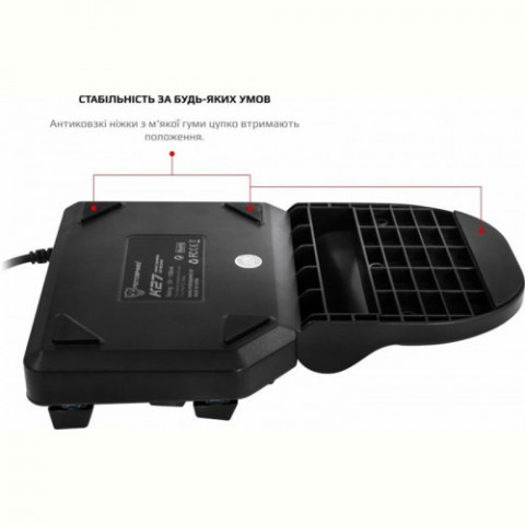 Клавіатура Motospeed K27 Outemu Red (mtk27mr) Black USB