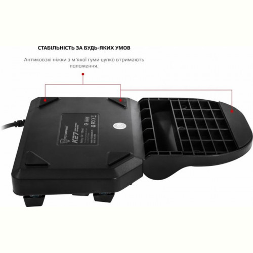 Клавіатура Motospeed K27 Outemu Red (mtk27mr) Black USB