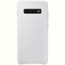 Чохол-накладка Samsung Leather Cover для Samsung Galaxy S10+ SM-G975 White (EF-VG975LWEGRU)