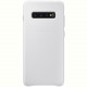 Чохол-накладка Samsung Leather Cover для Samsung Galaxy S10+ SM-G975 White (EF-VG975LWEGRU)