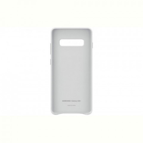 Чохол-накладка Samsung Leather Cover для Samsung Galaxy S10+ SM-G975 White (EF-VG975LWEGRU)