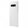 Чохол-накладка Samsung Leather Cover для Samsung Galaxy S10+ SM-G975 White (EF-VG975LWEGRU)