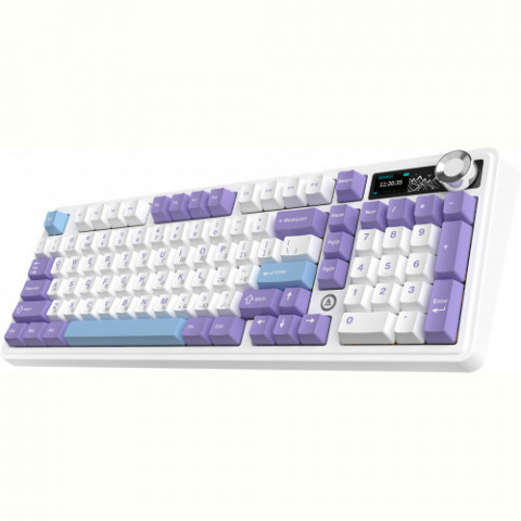Клавіатура бездротова Ajazz AK980 V2 Gift Switch V2 White (AK980-V2-G-PWB)