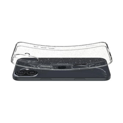 Чохол Spigen Liquid Crystal Glitter для iPhone 16 Crystal Quartz (ACS08192)