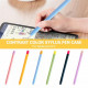 Чохол Goojodoq Matt 2 Golor TPU для стилуса Apple Pencil 2 Blue/Orange (1005002071193896BO)