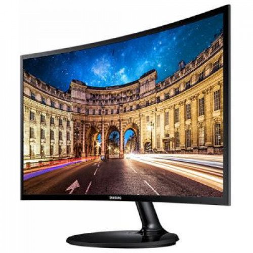 Монiтор Samsung 27" C27F390F (LC27F390FHIXCI) VA Black Curved