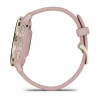 Смарт-годинник Garmin Venu 3s Soft Gold Stainless Steel Bezel with Dust Rose Case and Silicone Band (010-02785-53)