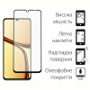 Захисне скло Dengos для Realme C61 Black Full Glue (DG-TG2P-57) 2шт