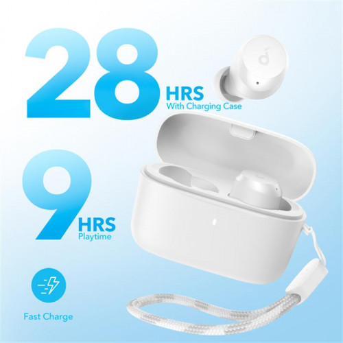 Bluetooth-гарнітура Anker SoundCore A25i White (A3948G22)