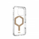 Чохол-накладка Urban Armor Gear Magsafe для Apple iPhone 16 Pro Plyo Ice/Gold (114480114381)