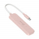 USB-хаб J5create 2 USB-A/2 USB-С Red (JCH342ER-N)