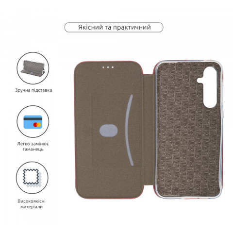 Чохол-книжка ArmorStandart G-Case для Samsung A55 5G (A556) Marsala (ARM74470)