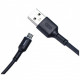 Кабель XO NB112 USB - micro USB (M/M), 1 м, Black (NB112-M-BK)