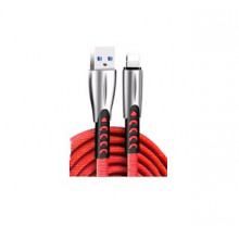 Кабель ColorWay USB-Lightning, 2.4А, 1м, Red (CW-CBUL010-RD)