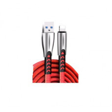 Кабель ColorWay USB-Lightning, 2.4А, 1м, Red (CW-CBUL010-RD)
