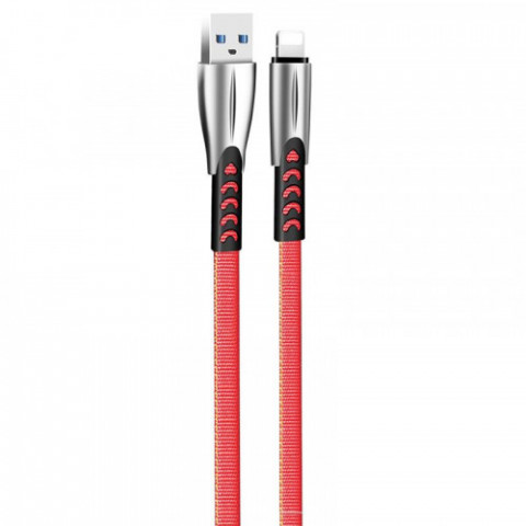 Кабель ColorWay USB-Lightning, 2.4А, 1м, Red (CW-CBUL010-RD)