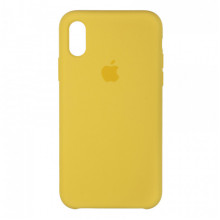 Чохол Original Silicone Case для Apple iPhone XS Max Canary Yellow (ARM55291)