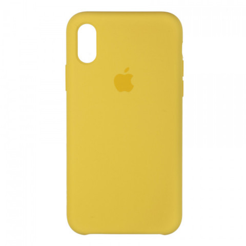 Чохол Original Silicone Case для Apple iPhone XS Max Canary Yellow (ARM55291)