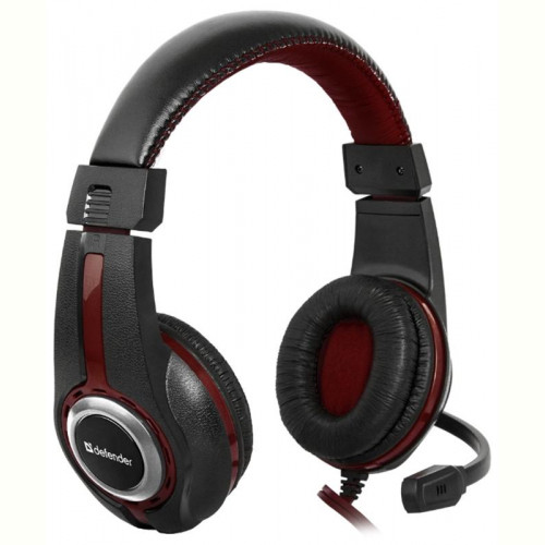 Гарнiтура Defender Warhead G-185 Black-Red (64106)