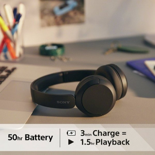 Bluetooth-гарнітура Sony WH-CH520 Black (WHCH520B.CE7)