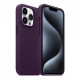 Чохол ArmorStandart FAKE Leather Case для Apple iPhone 15 Pro Deep Purple (ARM76302)